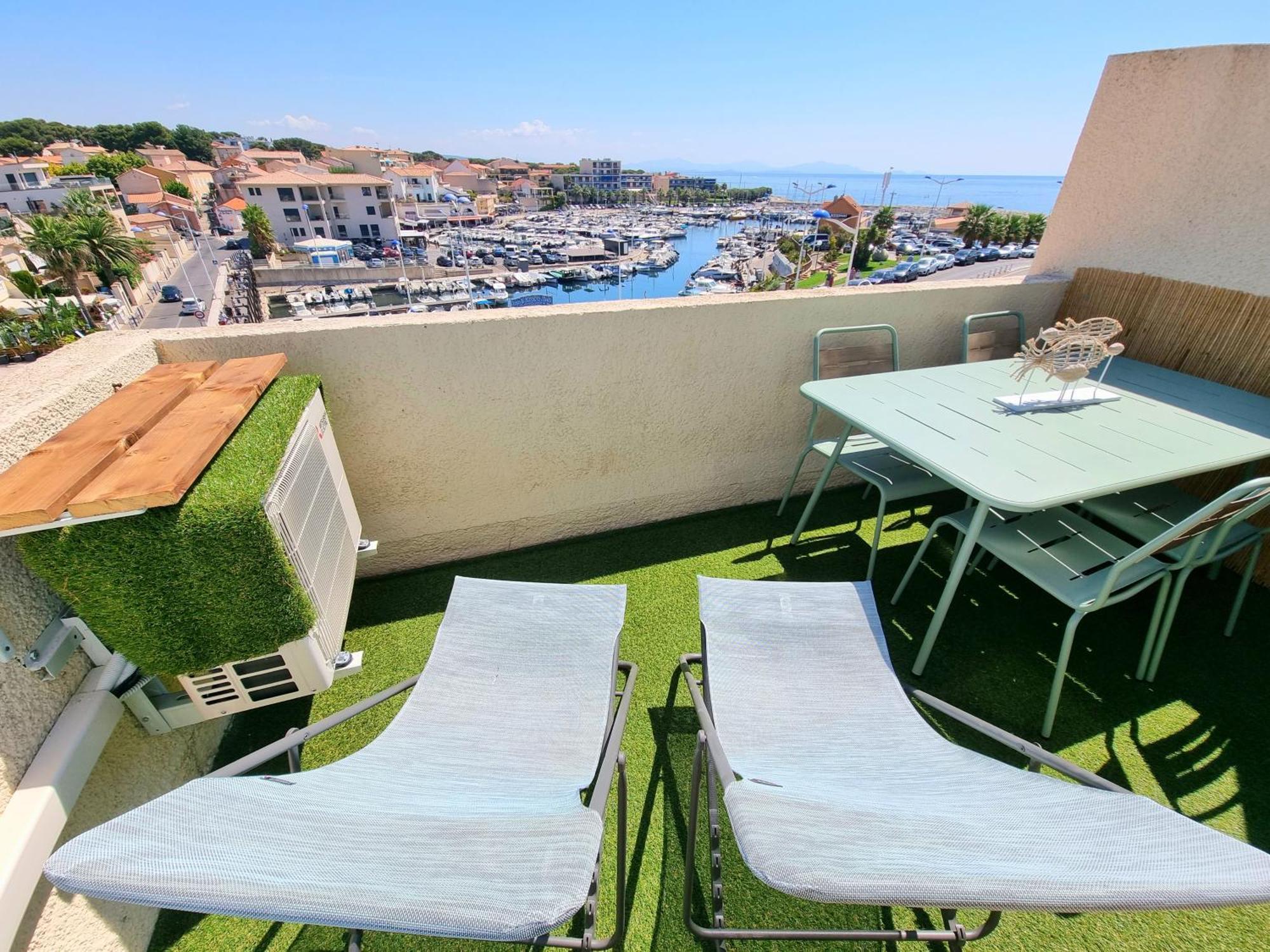 Superbe Appartement Avec Vue Mer Et Terrasse 索塞莱潘 外观 照片